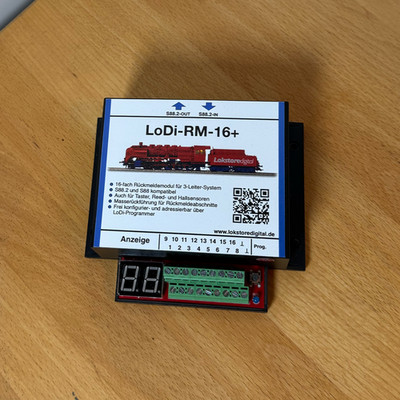 Lokstore Digital LoDi010 LoDi-RM-16+ - Rückmeldemodul - Neuwertig!