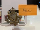 WW2 North Irish Horse Cap Badge King's Crown Brass Cavalry Yeomanry Insignia