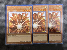 3x YuGiOh! - Senju of the Thousand Hands CRBR-EN041 Rare 1st Edition Near Mint