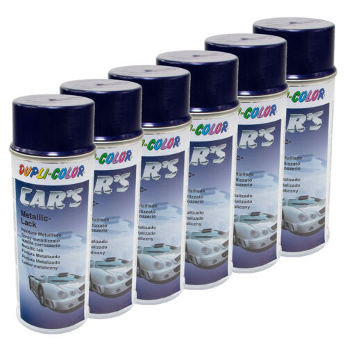 Spray de peinture 6 x 400 ml pulvérisateur de peinture en aérosol Dupli 706844 bleu violet métallique - Photo 1/6