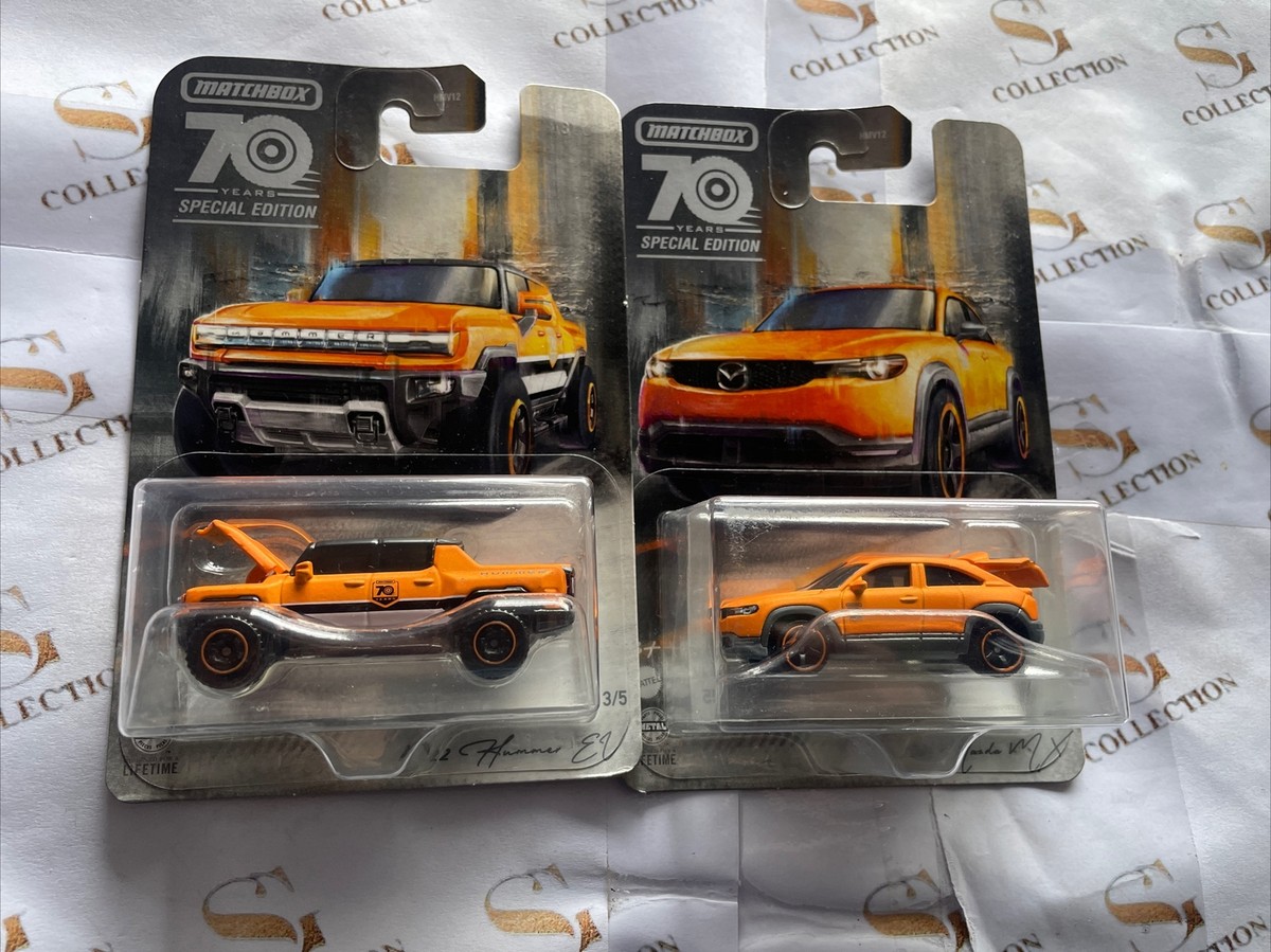 Matchbox 70th Anniversary Moving Parts 2022 Hummer EV Die-cast