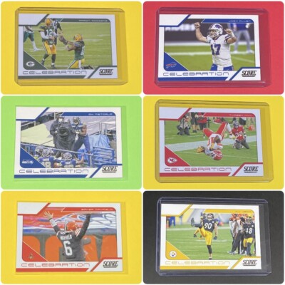 2021 Panini Score Football - CELEBRATION INSERT - Pick A Card  