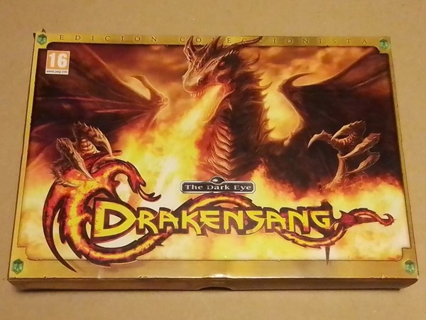 DRAKENSANG THE DARK EYE-EDICIÓN COLECCIONISTA-BIG BOX-3 JUEGOS+BSO (4 DVDS)-PC