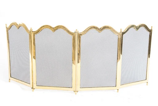 LINEA SUNNY CRUCCOLINI PARASCINTILLE in ottone lucido 3/4 ante varie misure - Immagine 2 di 4