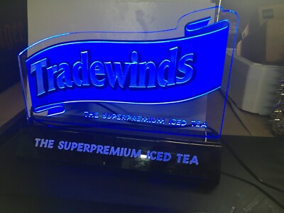 Tradewinds Leuchtreklame, LED, Werbung, Deko, Leuchte, ICETEA,Trade Islands,NEU