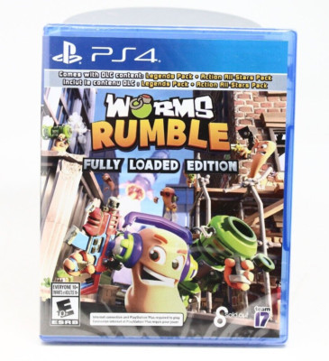 Worms Rumble: Fully Loaded Edition PlayStation 4 ps4 - New sealed -See Desc