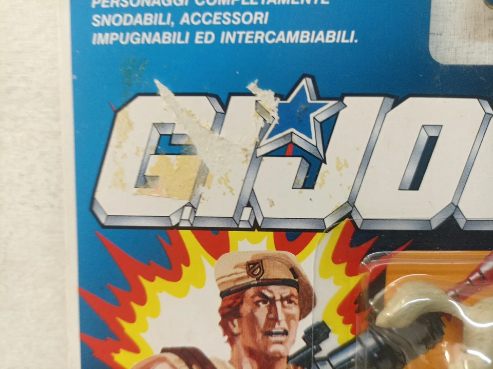 Gi Joe Dusty Soldato Del Deserto 1992 Hasbro MOC Action Figure SIGILLATO-ZR-N10 - Immagine 4 di 4