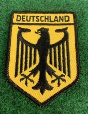 Vintage Deutschland Cloth Sew-On Patch- New/ Old Stock- Germany
