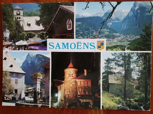 Carte Postale CPM - Morzine Multivue Montagne Ski - Années 80 - Écrite