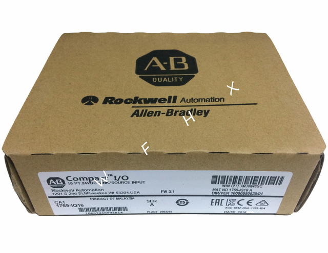 Allen Bradley 1769 IQ16 CompactLogix 16 Point 24 V I O Module For Sale 