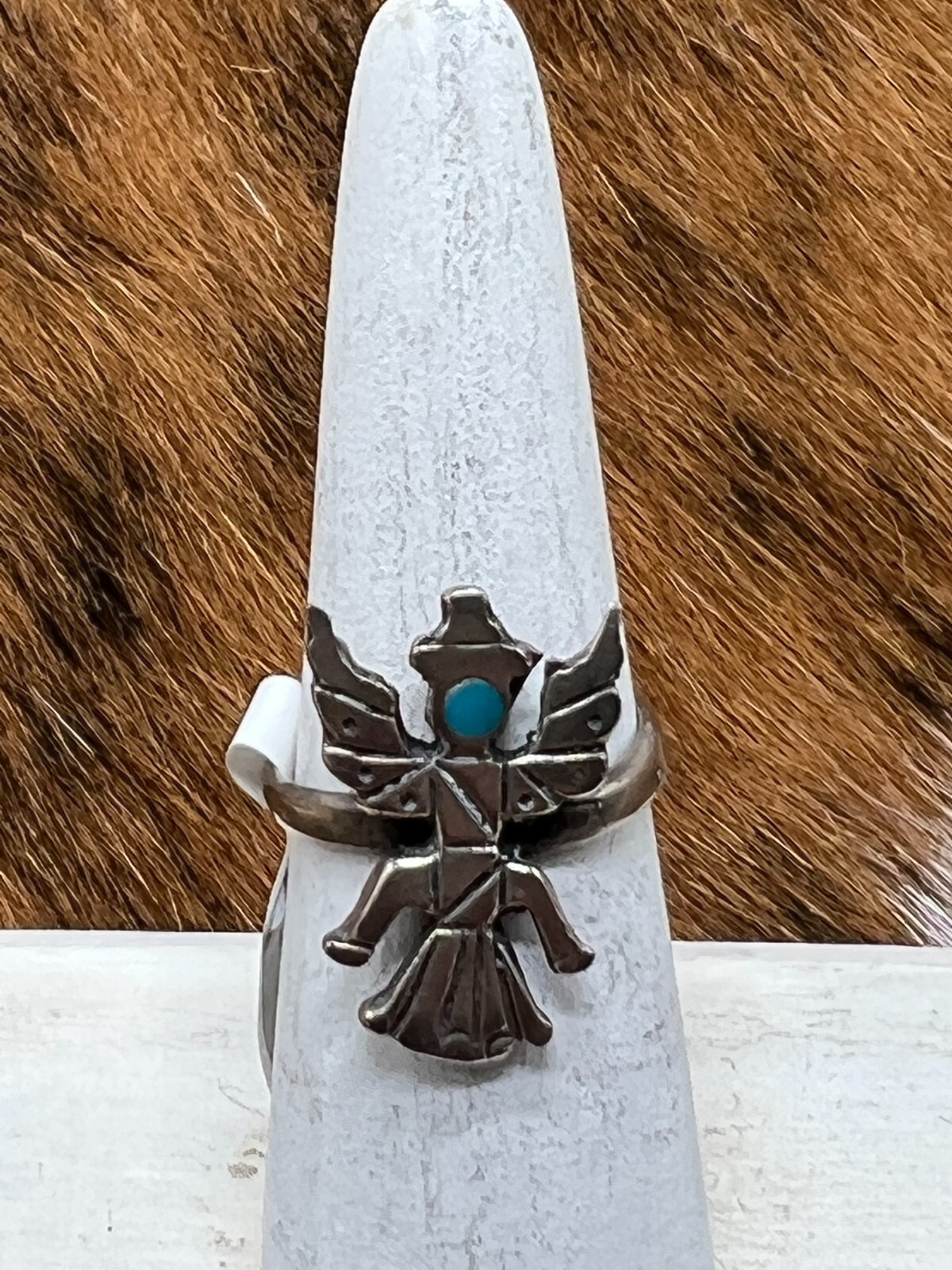 THUNDERBIRD ~ STERLING ~ RING (5) - image 1