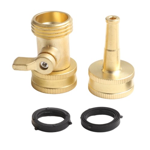 Brass Shutoff Valve for Garden Water Pipe Long Service Life Standard