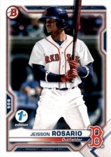 2021 Bowman 1st Edition #BFE-37 Jeisson Rosario