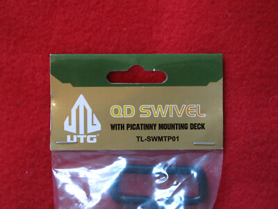 UTG Rifle Detachable QD Swivel with Picatinny Mounting Base 1.25'' Loop