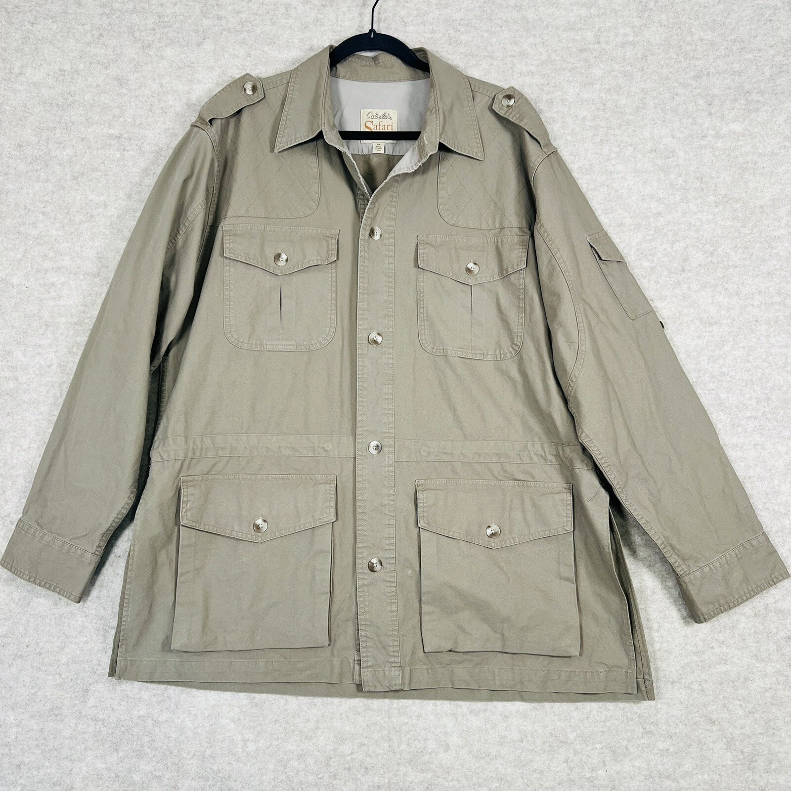 Cabela's Safari Series Shooting Field Jacket Coat Kha… Gem