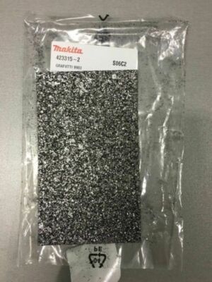 Placca Grafitata Makita 423315-2 - Ricambio Originale Per Smerigliatrice 9903 - Foto 3