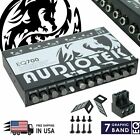 Audiotek Eq700 1/2 Din 7 Band Car Audio Equalizer Eq w/ Front, Rear + Sub Output