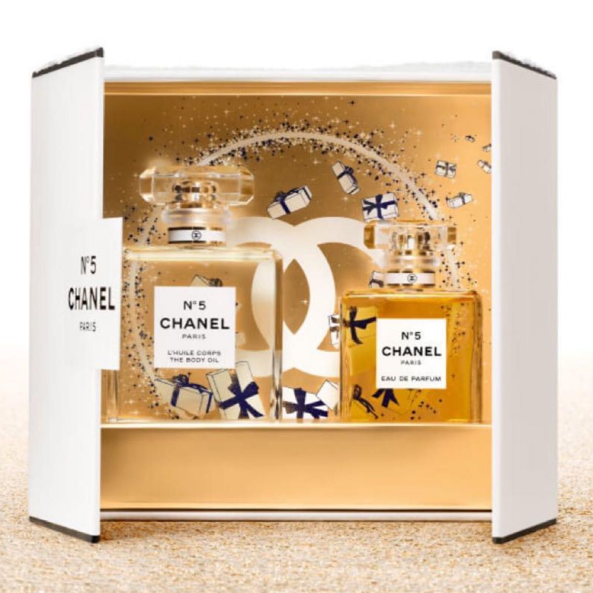 CHANEL N°5 Duo Coffret L'Huile Corps The Body Oil 100ml & Eau de