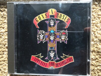 Guns N' Roses “Appetite for Destruction” CD(Geffen Records 1987