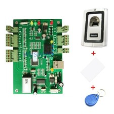 Single Door Attendance Access Control TCP/IP  Fingerprint RFID Reader  Card