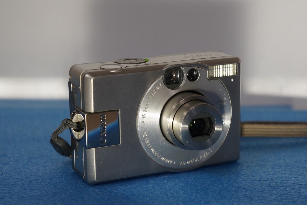 valgfri resultat følelsesmæssig Canon Ixus 330 digital camera 2.0MP pc1026 silver retro collectable vintage  | eBay