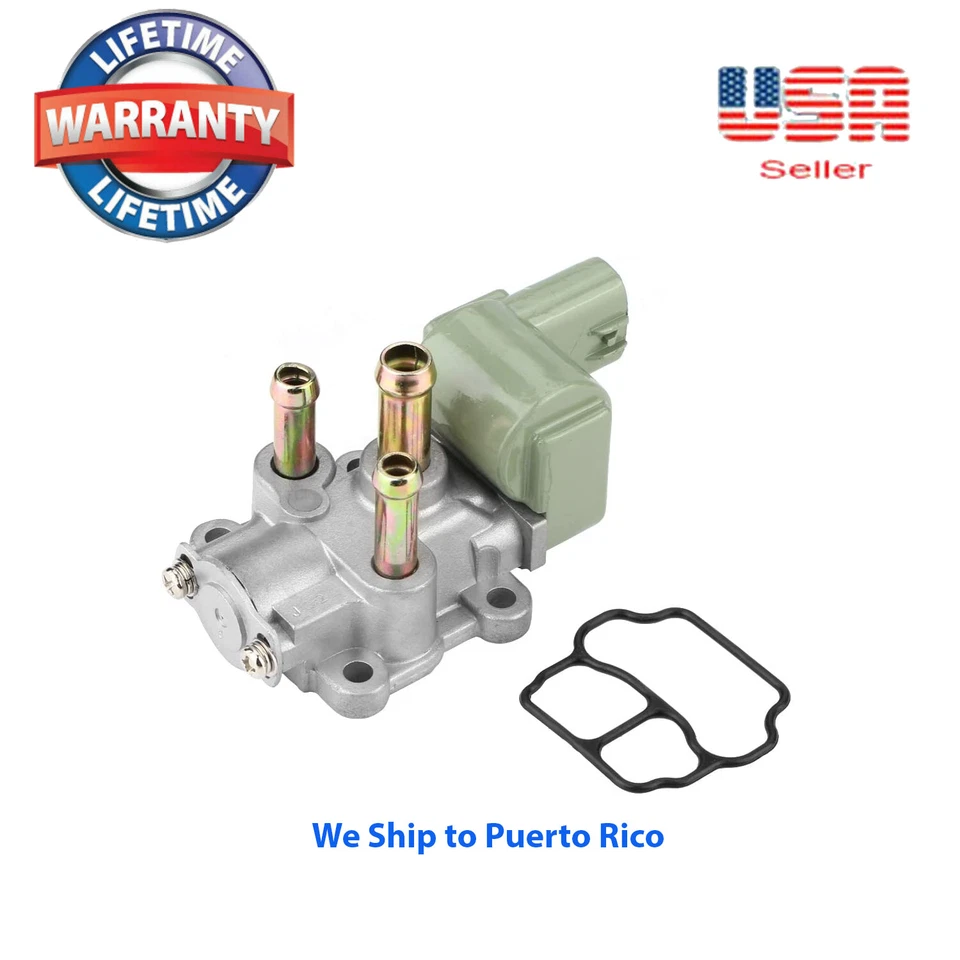 Válvula de control de aire de ralentí Y CONECTOR para Asuna Sunfire Geo Prizm Toyota Celica Foto 2 de 4