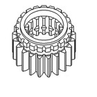 AME0NN7106BA Countershaft Gear Coupling