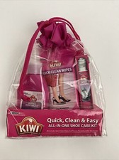 kiwi all in one shoe care kit womens shoes