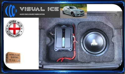 BMW E91 TOURING E90 NEW STEALTH SUB SPEAKER ENCLOSURE BOX SOUND BASS UPGRADE CAR