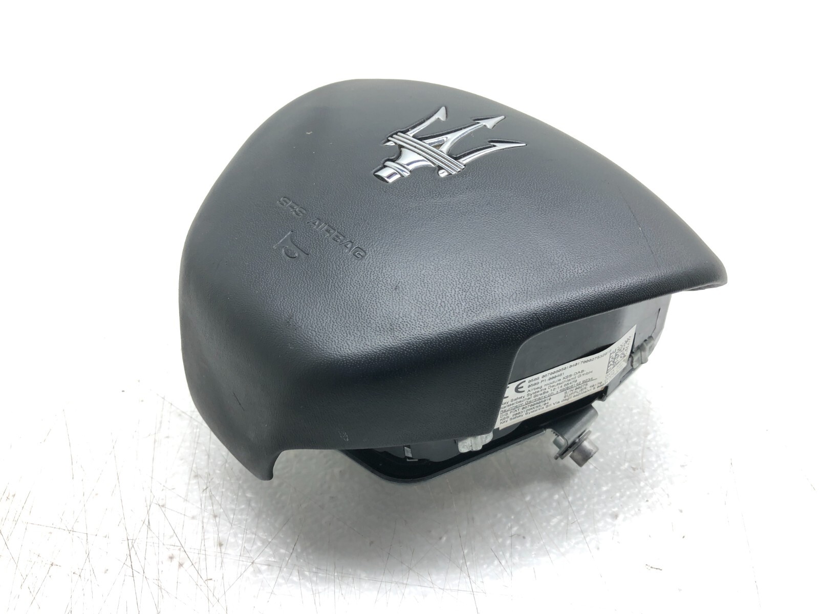 2017-2024 MASERATI LEVANTE DRIVER STEERING WHEEL AIRBAG AIR BAG INFLATOR OEM.