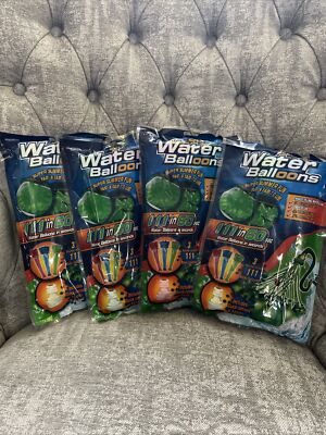 Super Summer Fun Fast & Easy to use Bunch O Balloons 444  Water Balloons in sec.