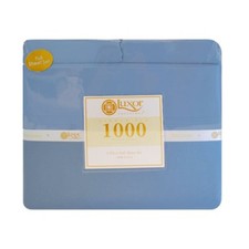 Home City Bettwäsche Set Blau Queen Size Bettwäsche Premium Kissenbezüge Duvet Neu 