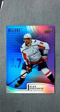 2021-22 Upper Deck Allure Rainbow Blue Purple #R-100 Alex Ovechkin #d 10/199