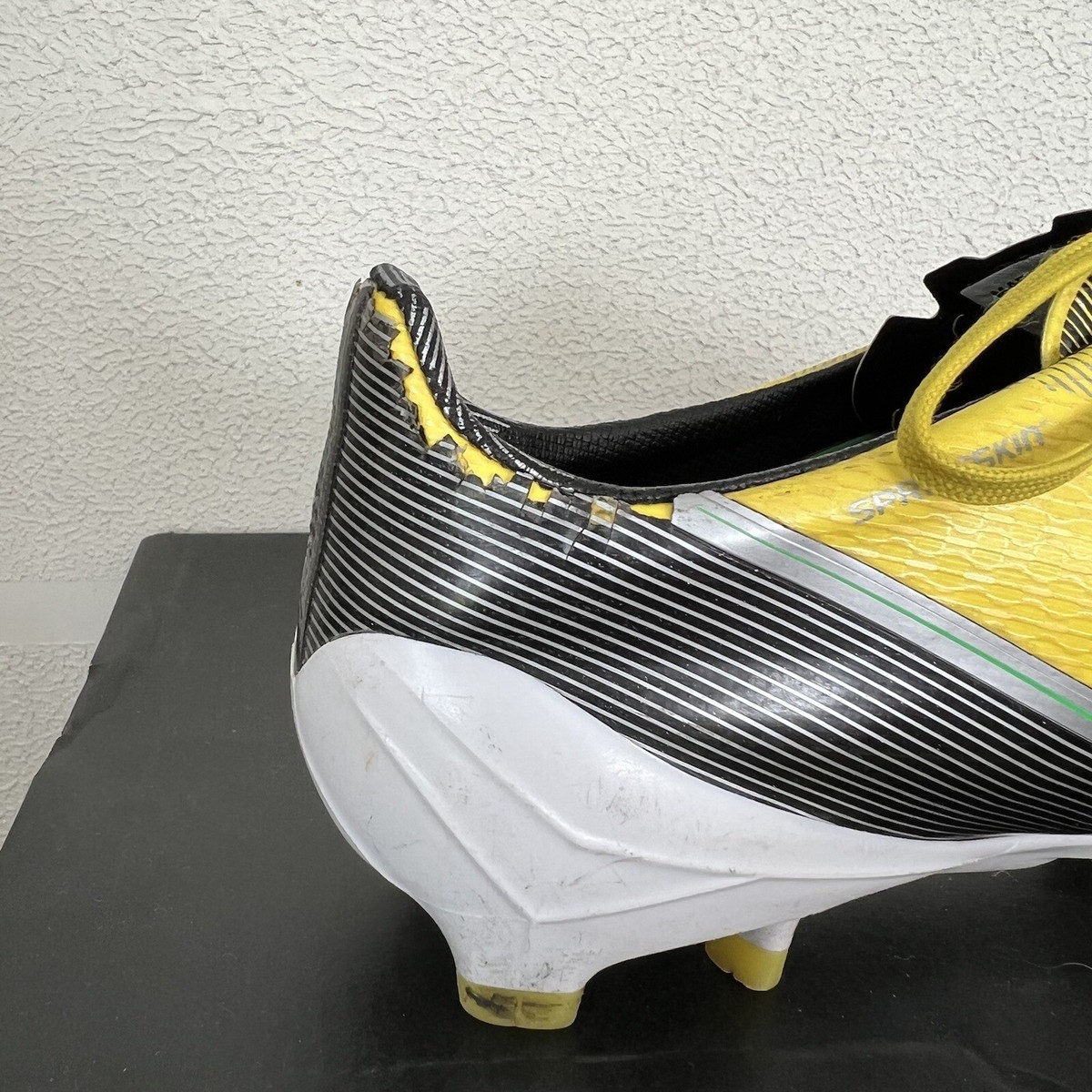 Rare Adidas F50 Adizero FG Yellow White Soccer Football