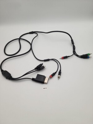 HD  Audio and Video Cable Xbox 360 - Nintendo Wii - PS2 - PS3
