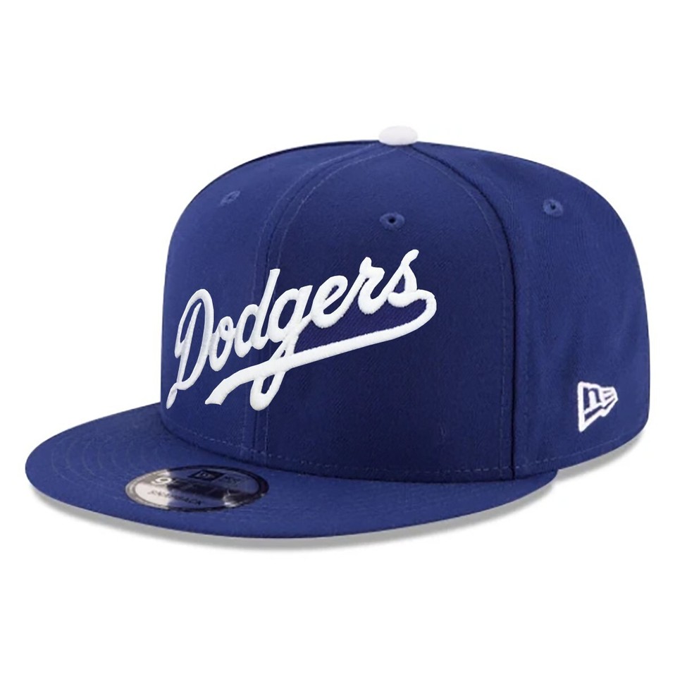 Brand New 9FIFTY Baseball Cap - MLB Los Angeles Dodgers Script Blue ...