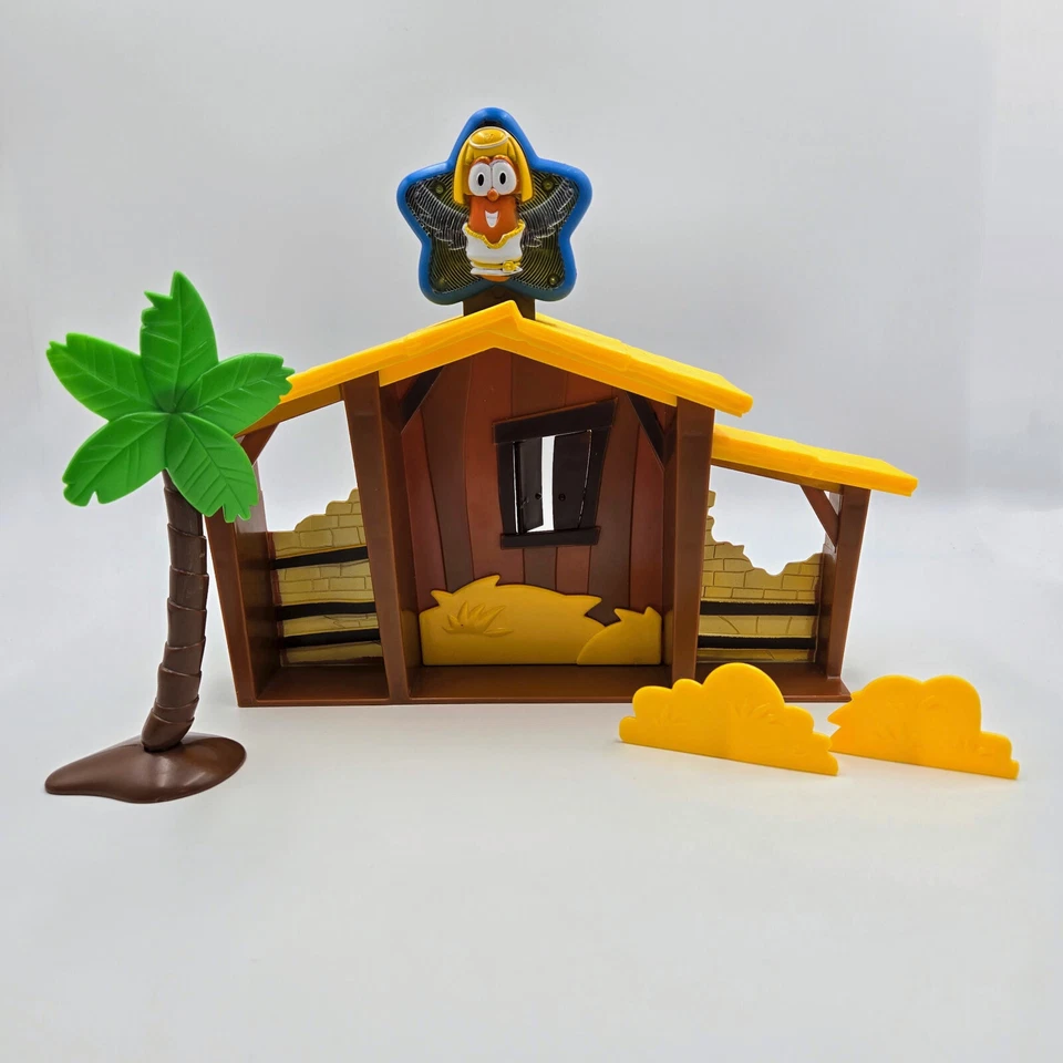 Veggie Tales Nativity Manger Creche Replacement Christmas Read — 第 2/4 张图片