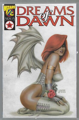 WIZARD 1/2 DREAMS OF DAWN 1999 SIRIUS COMIC BOOK W/COA NEW IN ORIGINAL MAILER
