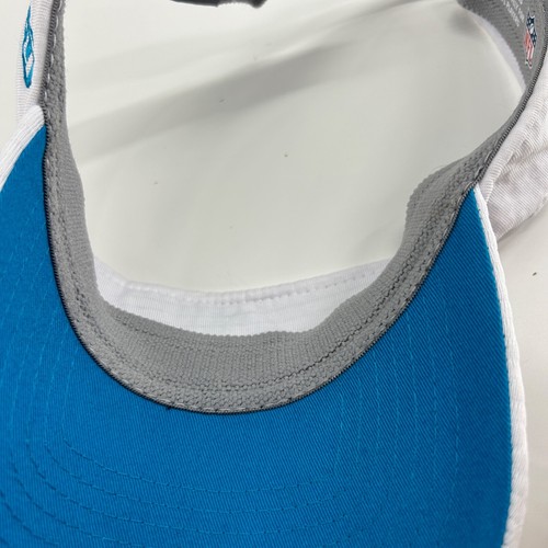 New Era Visor Adult One Size White Carolina Panthers NFL - 第 8/8 張圖片