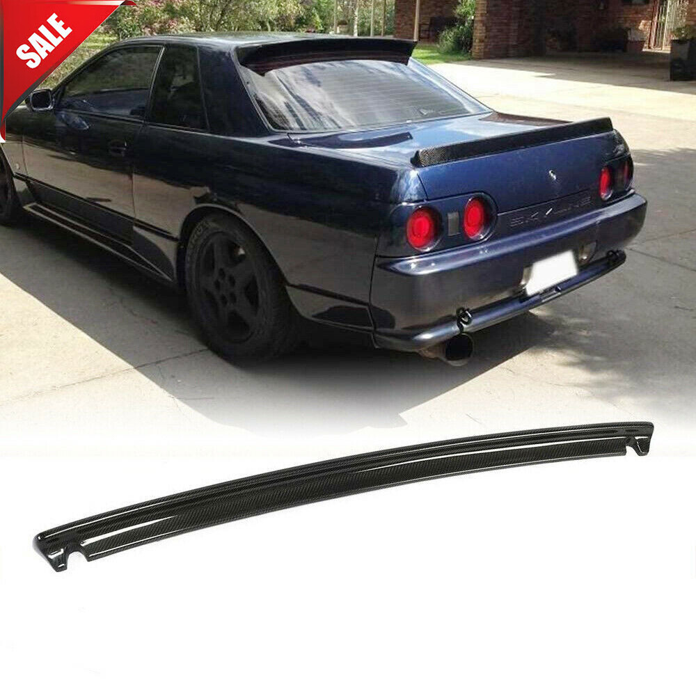 Real Carbon Rear Trunk Spoiler Wing for Nissan Skyline Nismo R32