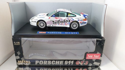 Sun Star Porsche 911 GT 3 in scatola 1:18 come nuovo - Foto 3 di 12
