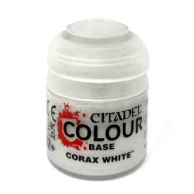 Citadel Base: Corax White (12ml) Free Shipping on Extra Items