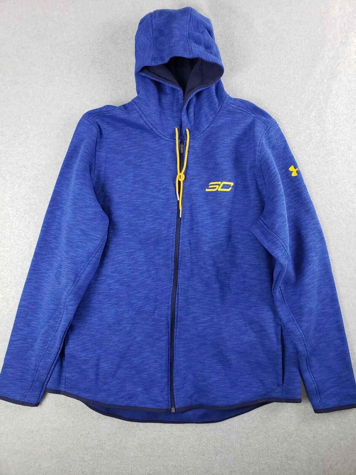New Under Armour Steph Curry Fleece Pullover Hoodie Sweater Size