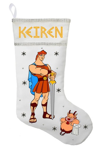 Hercules Christmas Stocking, Personalized Hercules Stocking, Hercules Gift - Picture 5 of 6