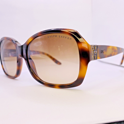 Ralph by Ralph Lauren Tortoise and Gold Sunglasses Polo Ralph Lauren PH4202 Brown, Tortoise, Gold Prescription  main image 3