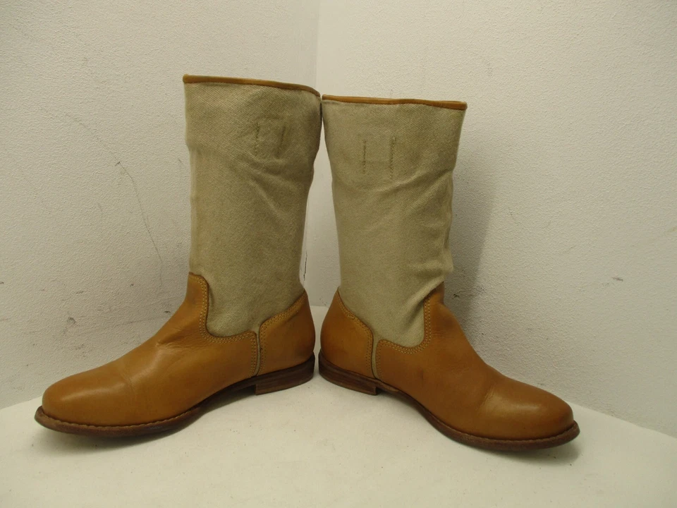 Botas Matisse Coachella de cuero camel de lona a media pantorrilla para mujer talla 6,5 M Foto 4 de 4