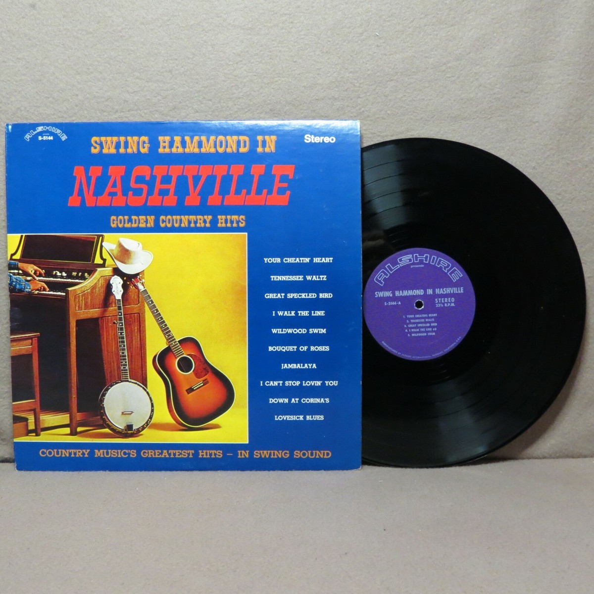 SWING HAMMOND in NASHVILLE ~ GOLDEN COUNTRY HITS 