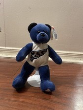 Peter Bondra Washington Capitals Team Ice Beans Plush Bear NHL #12  With Stand.