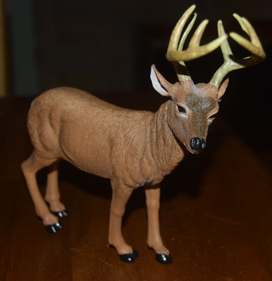 2014 Paradise Kids Plastic Realistic Male Deer 7'' by 7'' Excellent Condition