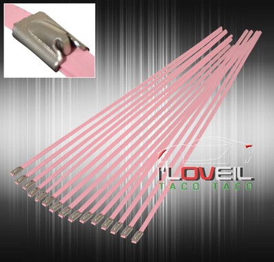 15X 12'' Commercial Electric Stainless Steel Cable Wire Zip Ties Cars Automobile